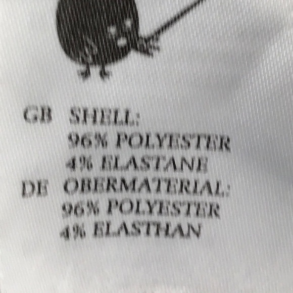 Monki brand (weekday), size small, shirt dress, pockets, long sleeve, leaf print - Picture 8 of 8